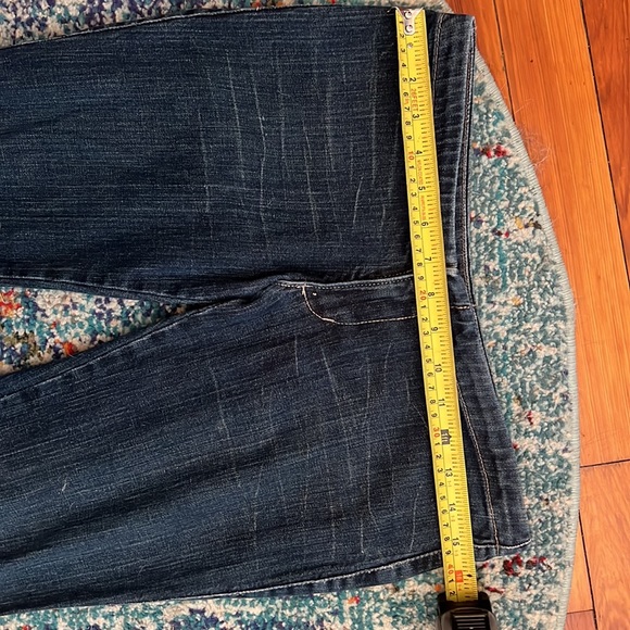 Frankie B enlarge flare jeans. Low rise, Size 4. Vintage. Excellent condition. - Picture 9 of 10